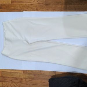 White house black market cream dress pants sz 6